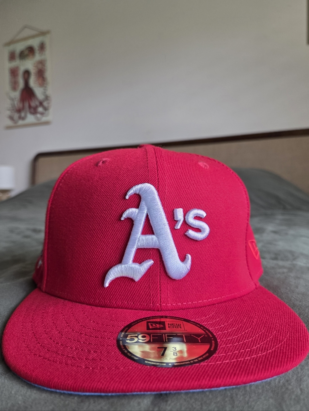 Red A's Hat